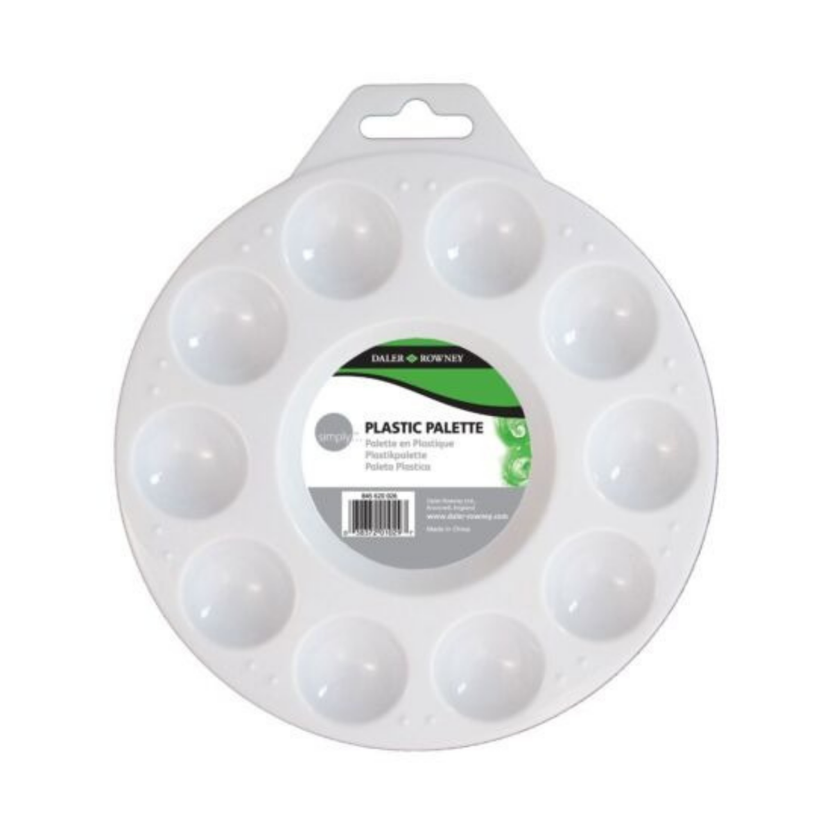 Daler-Rowney Simply Mixing Palette, 10 Well
