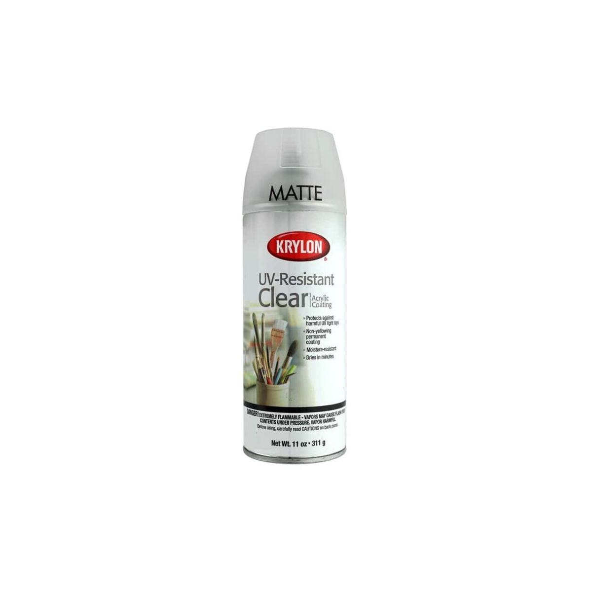 Krylon, UV-Resistant Clear Matte Varnish Spray #1309