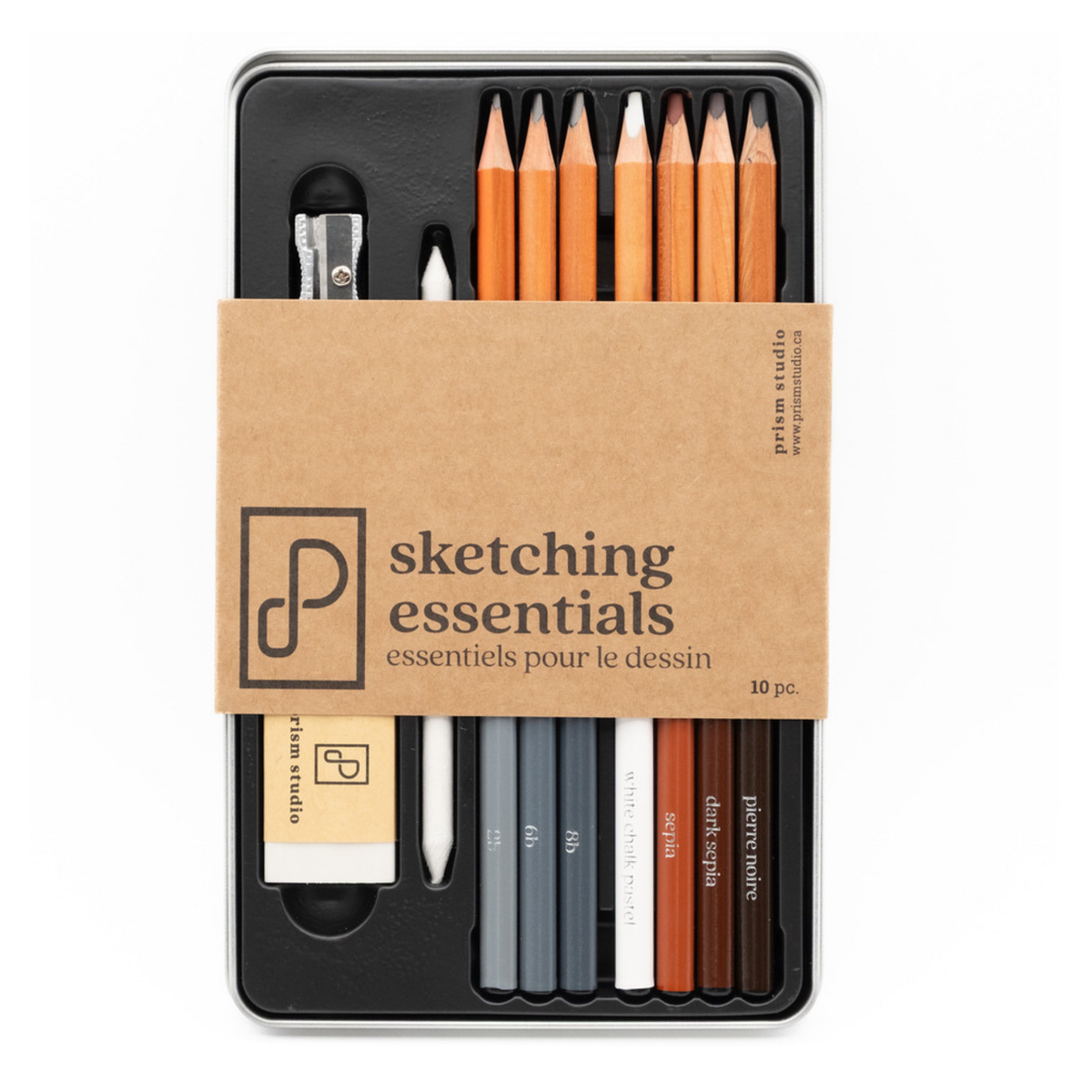 Prism Studio Sketching Essentials, 10pc