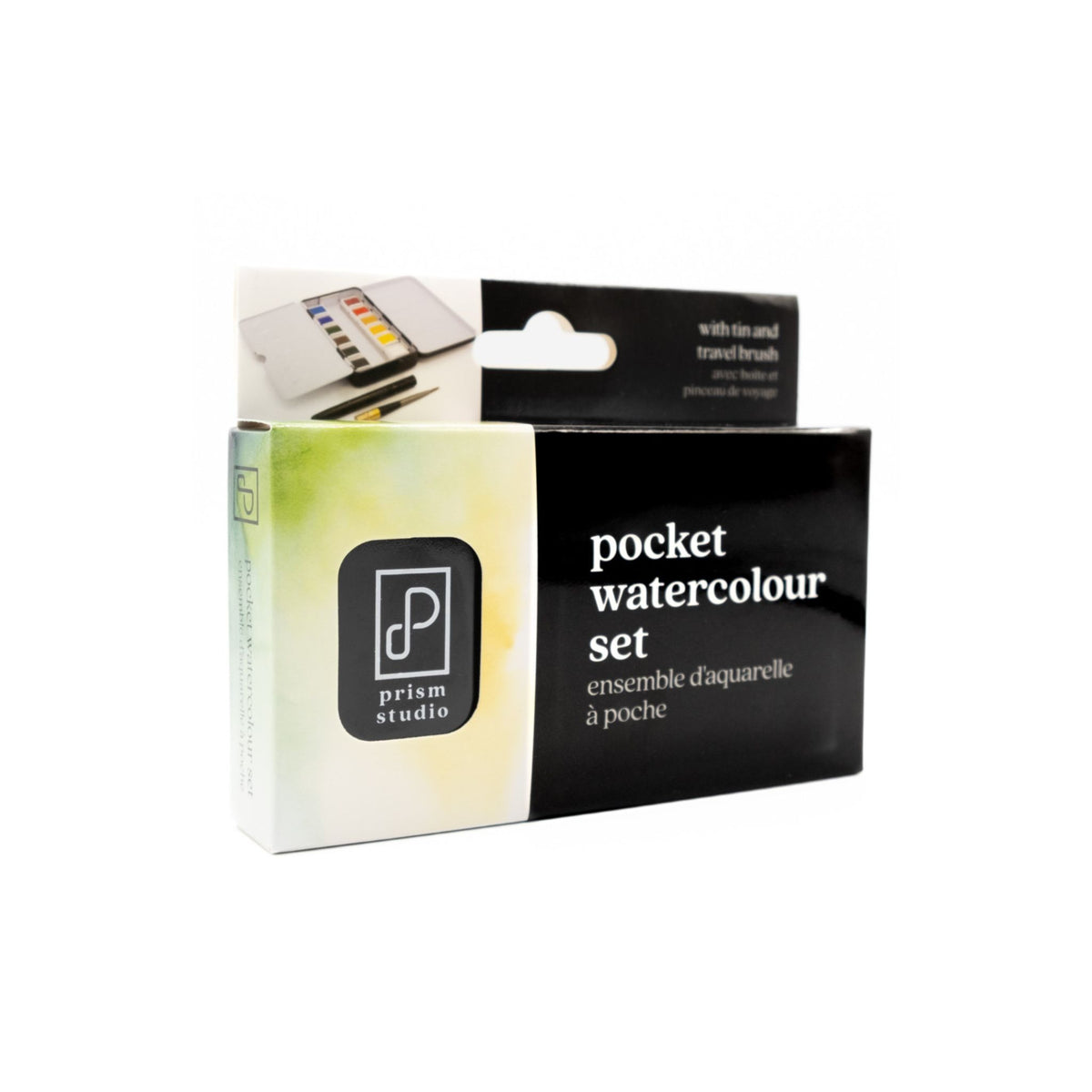 Prism Pocket Watercolour Set in Tin 12 Colours