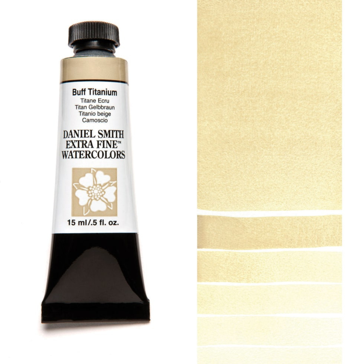 Daniel Smith Buff Titanium Extra Fine Watercolour paint, 15ml tube