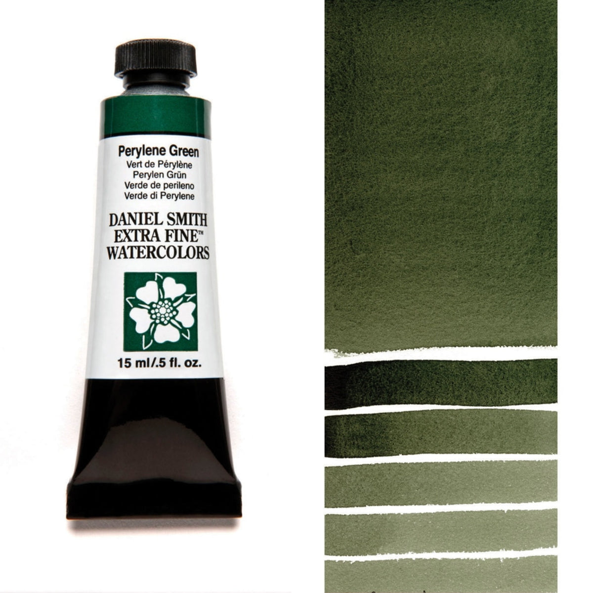 Daniel Smith Perylene Green Extra Fine Watercolour paint, 15ml tube