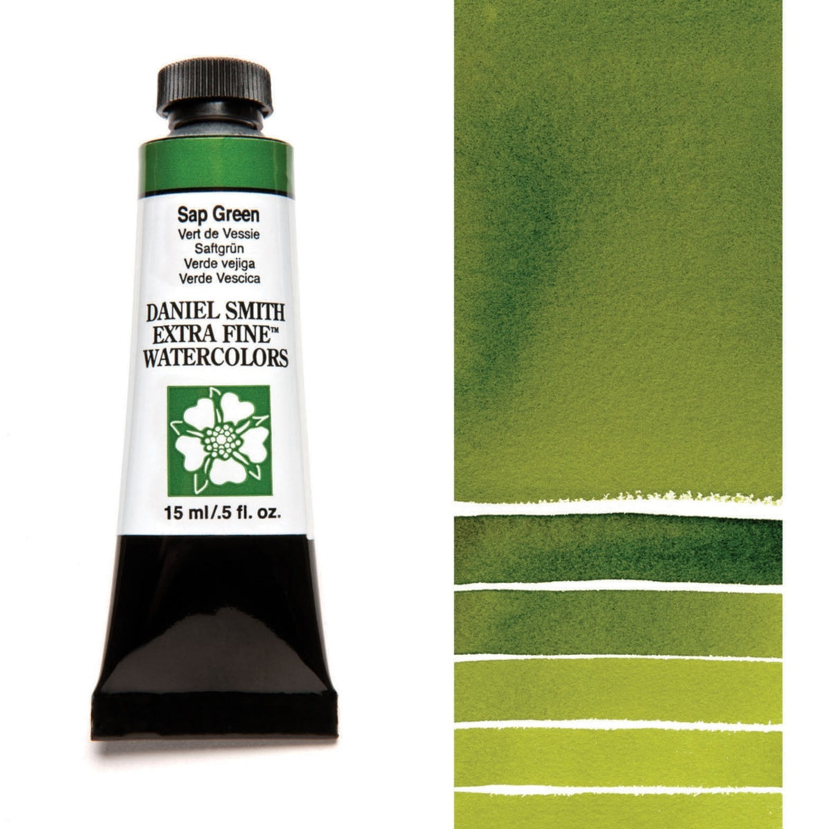 Daniel Smith Sap Green Extra Fine Watercolour paint, 15ml tube