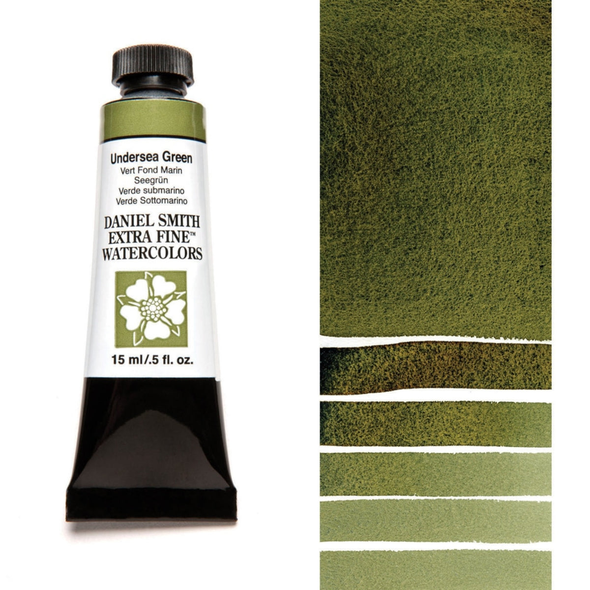 Daniel Smith Undersea Green Extra Fine Watercolour paint, 15ml tube