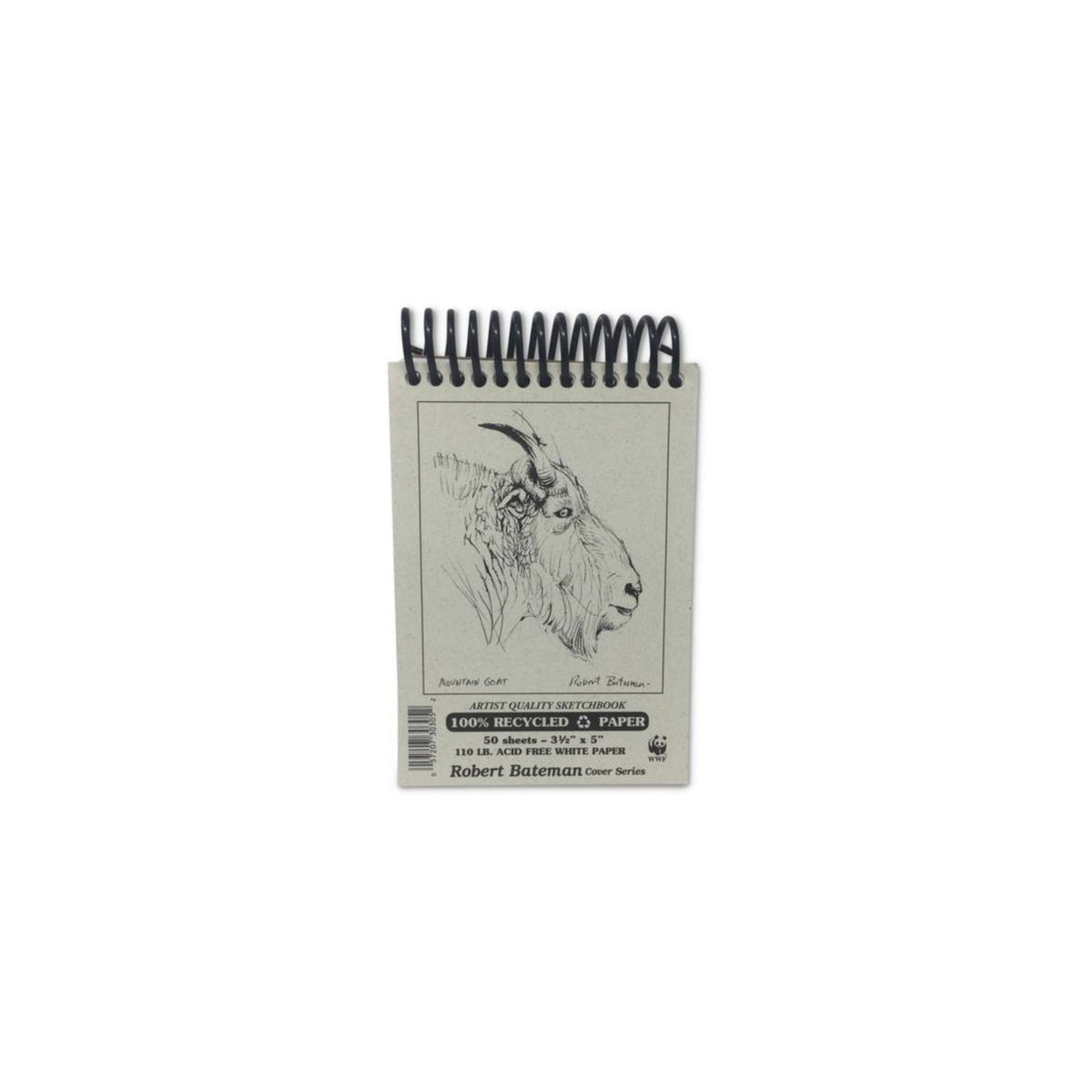 Heinz Jordan, Robert Bateman Cover Series Sketchbook, Spiral Bound