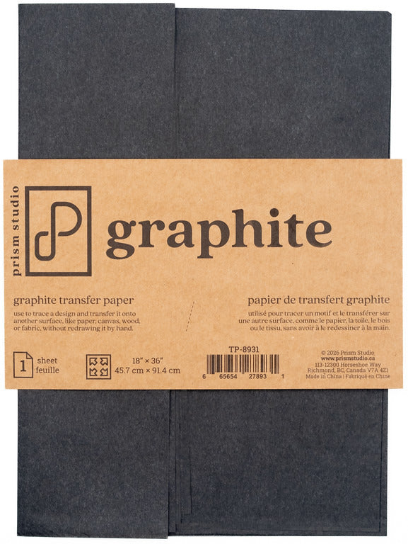 Prism Graphite Transfer Paper, 18 x 36 inches, 1 Sheet
