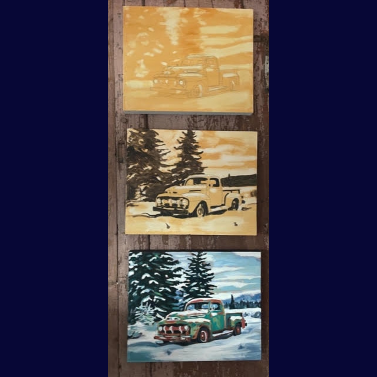 Water Mixable Oil Painting, From Start to Finish, 3 Session Adult Class