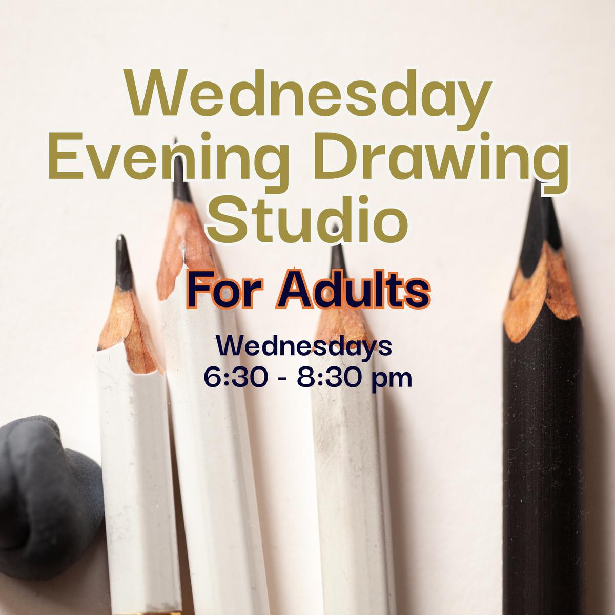 Wednesday Evening Drawing Studio, Adults