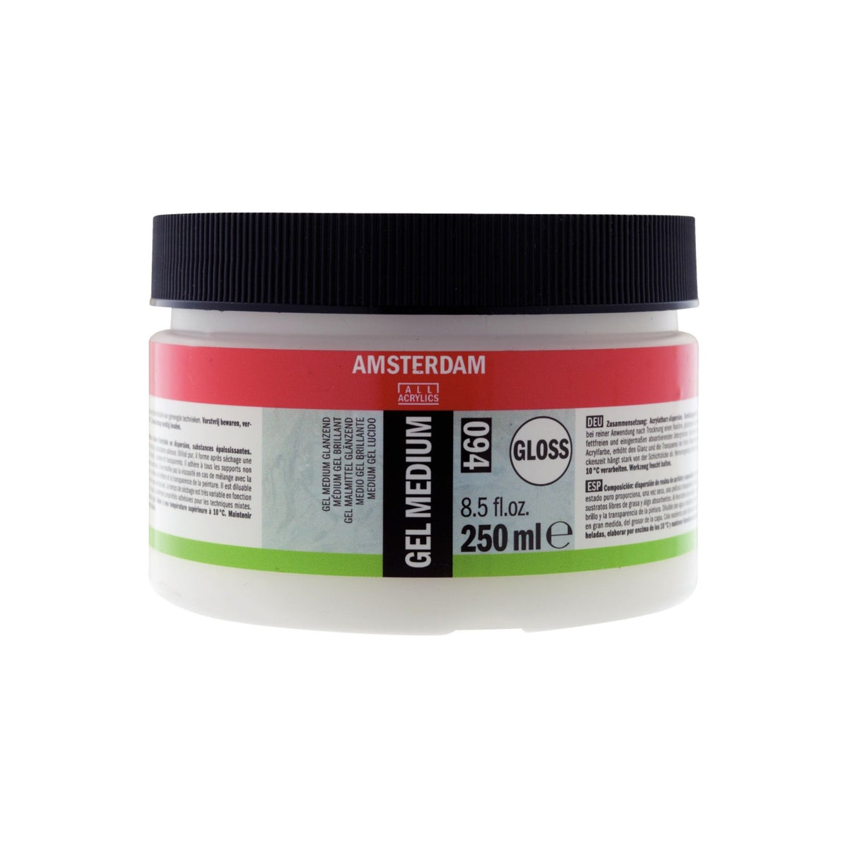 Amsterdam Gel Medium, Gloss, 250ml