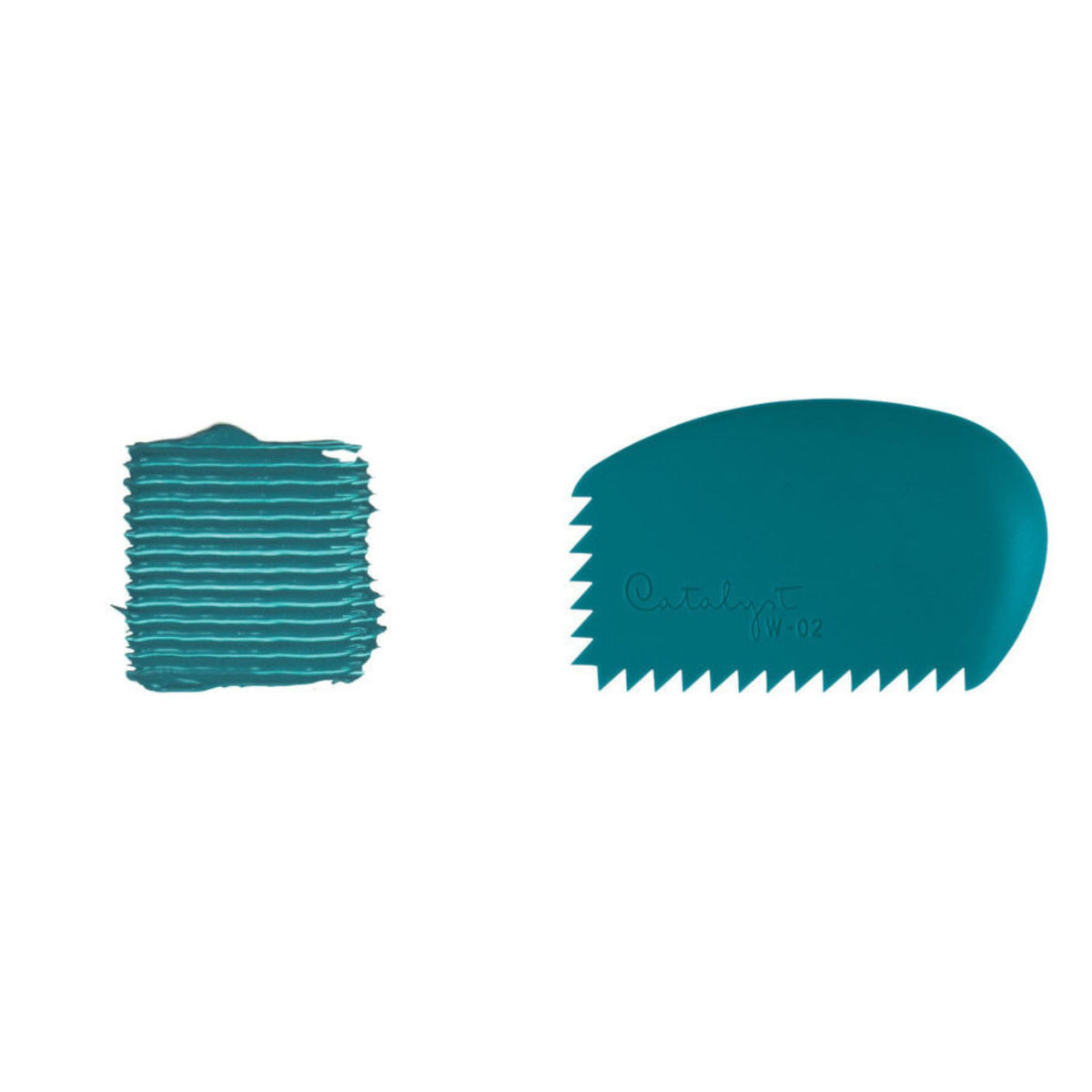 Catalyst Silicone Wedge, No. 2, Blue