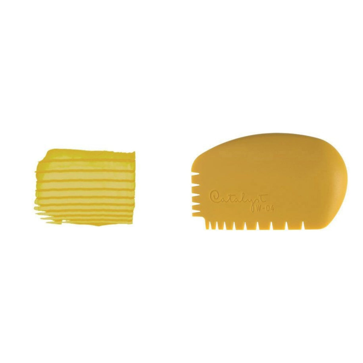 Catalyst Silicone Wedge, No. 4, Yellow