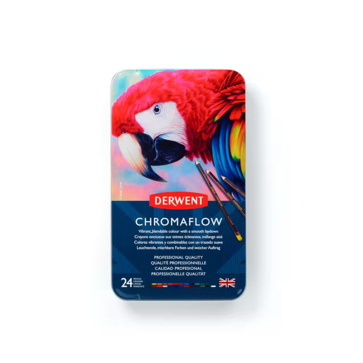 Derwent Chromaflow Coloured Pencils, Set of 24