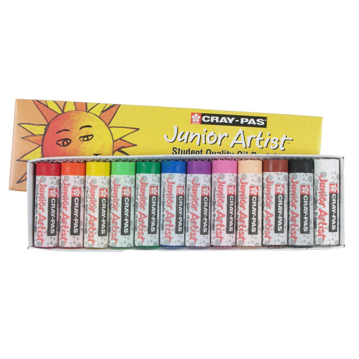 Sakura Cray-Pas Junior Artist Oil Pastels, 12pc