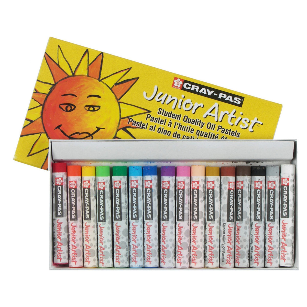 Sakura Cray-Pas Junior Artist Oil Pastels, 16pc