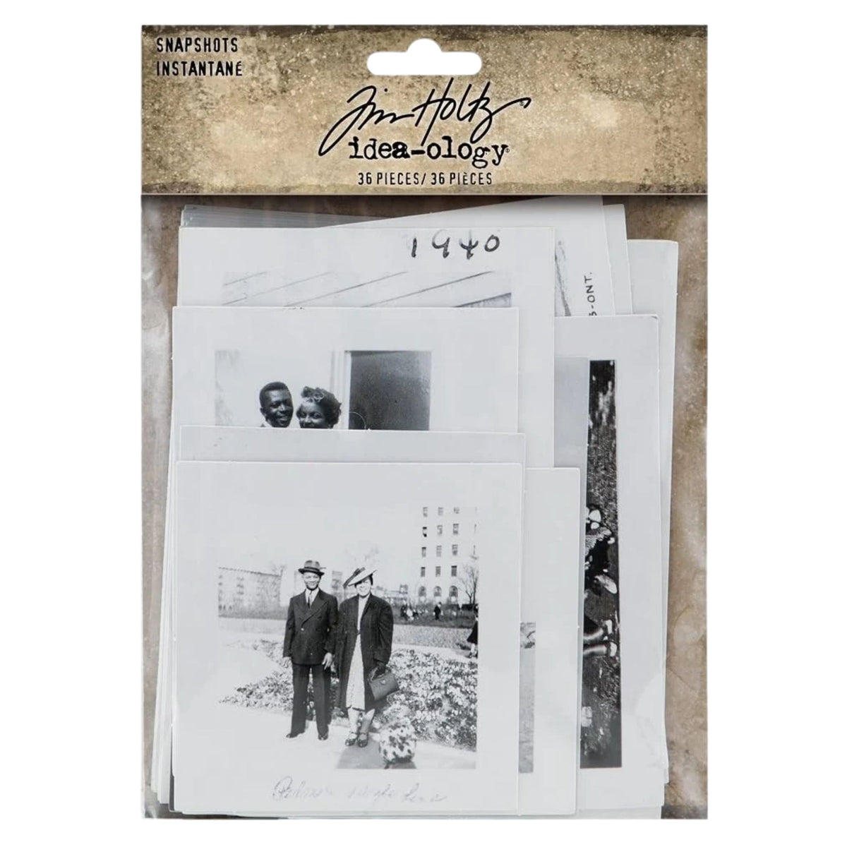 Idea-ology, Tim Holtz Collage Paper, Snapshots