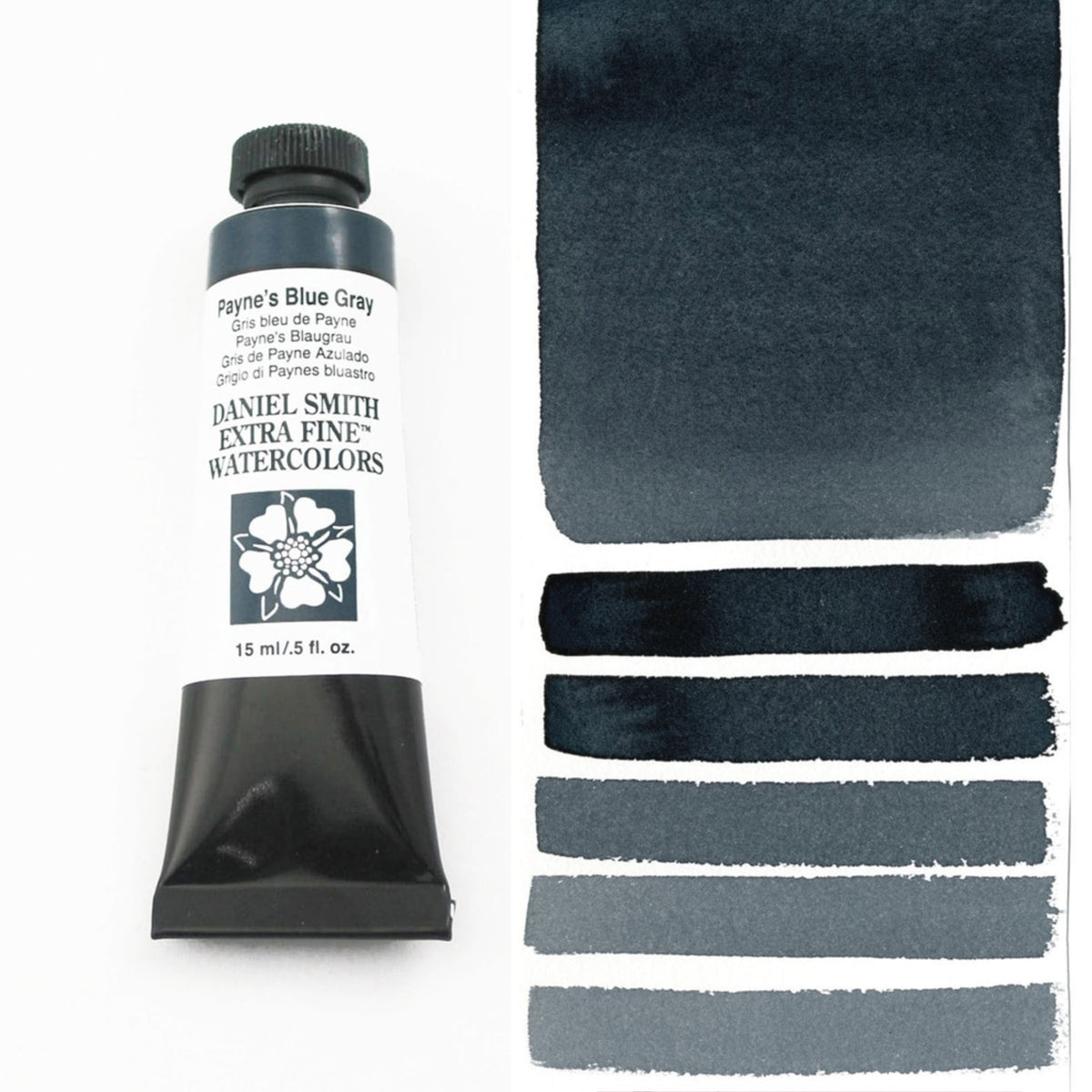 Daniel Smith Payne's Blue Gray Extra Fine Watercolour paint, 15ml tube