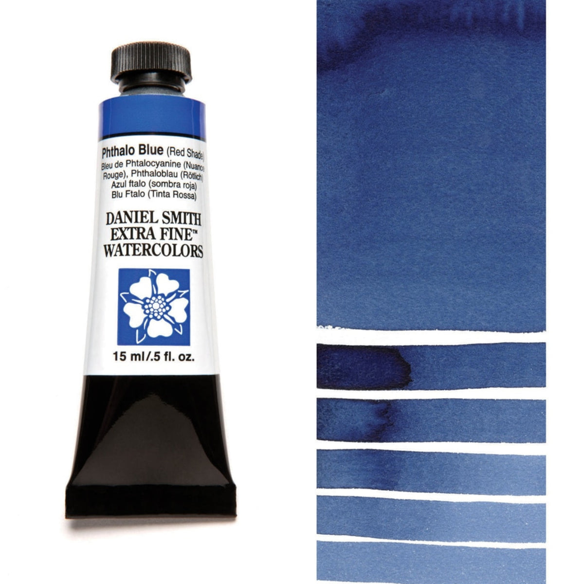 Daniel Smith Phthalo Blue (Red Shade) Extra Fine Watercolour paint, 15ml tube
