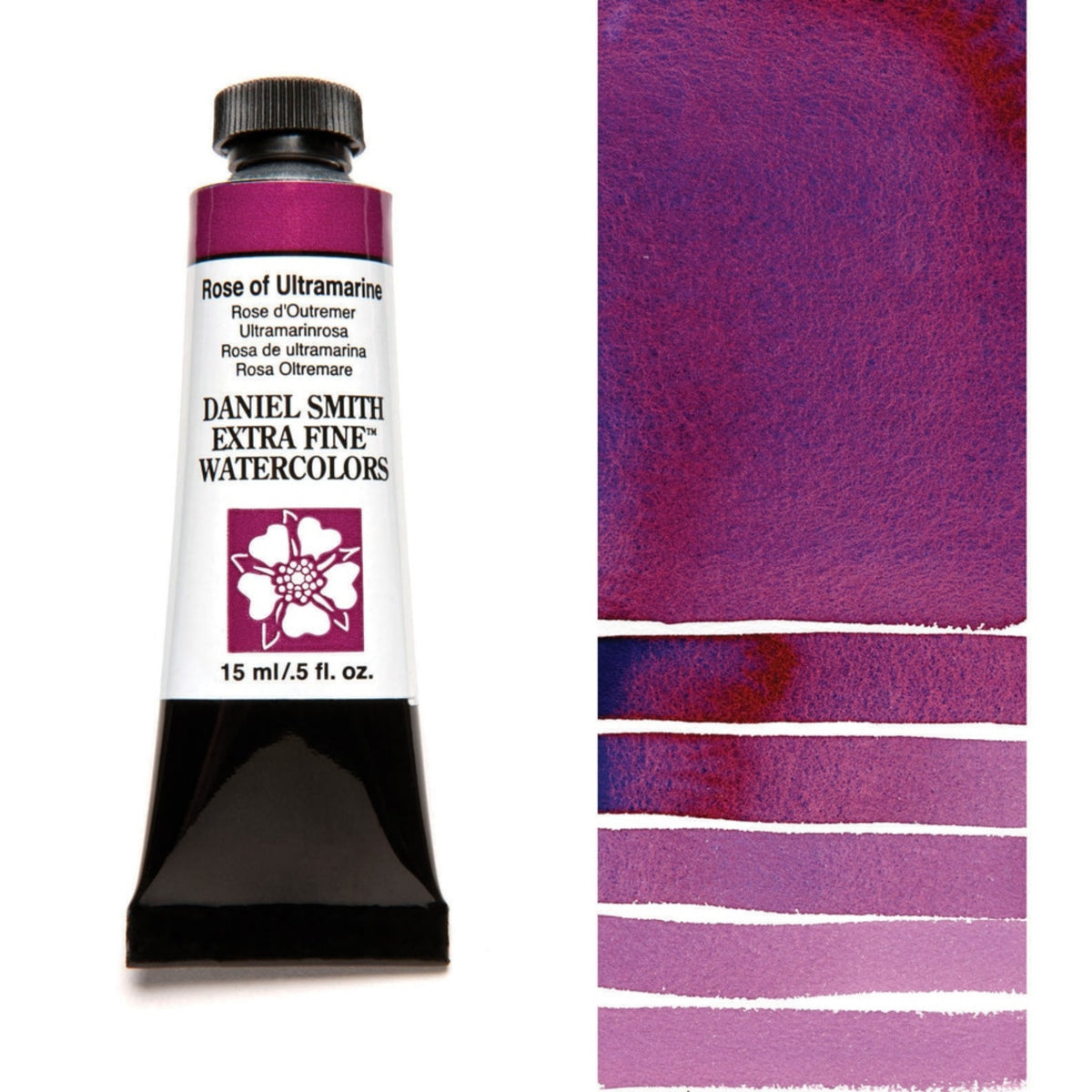 Daniel Smith Rose of Ultramarine Extra Fine Watercolour paint, 15ml tube