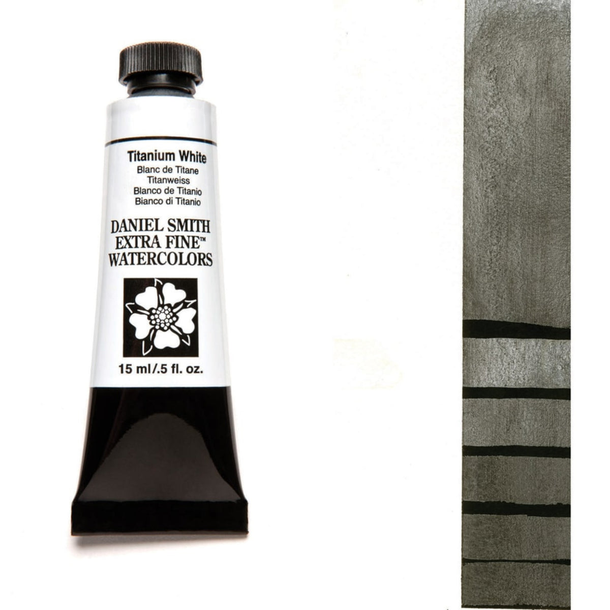Daniel Smith Titanium White Extra Fine Watercolour paint, 15ml tube