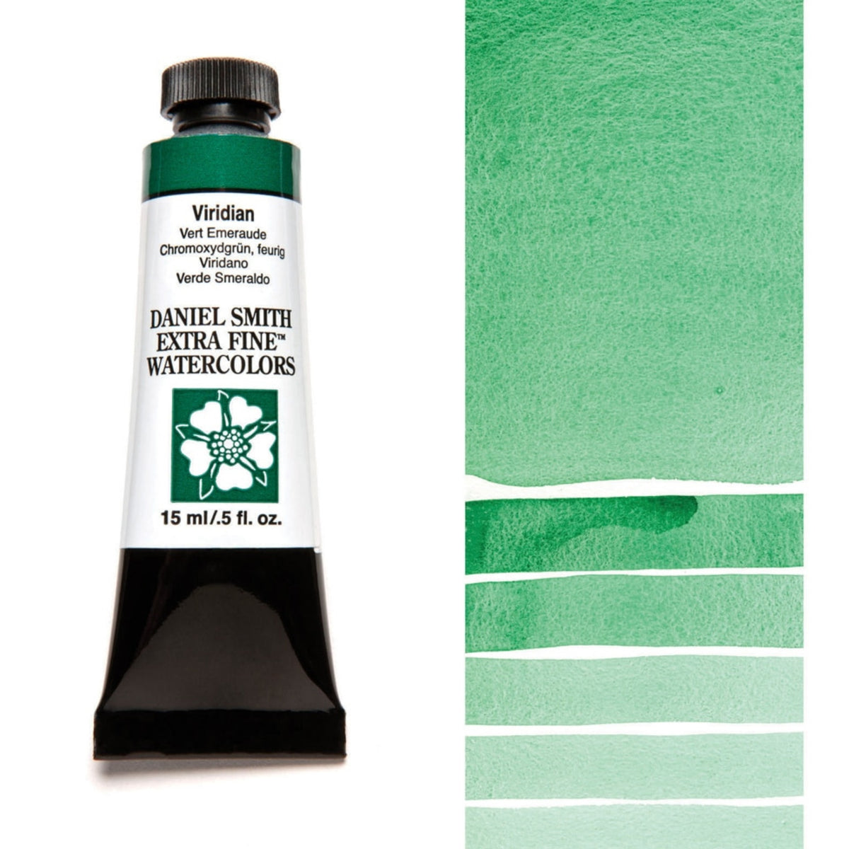 Daniel Smith Viridian Extra Fine Watercolour paint, 15ml tube