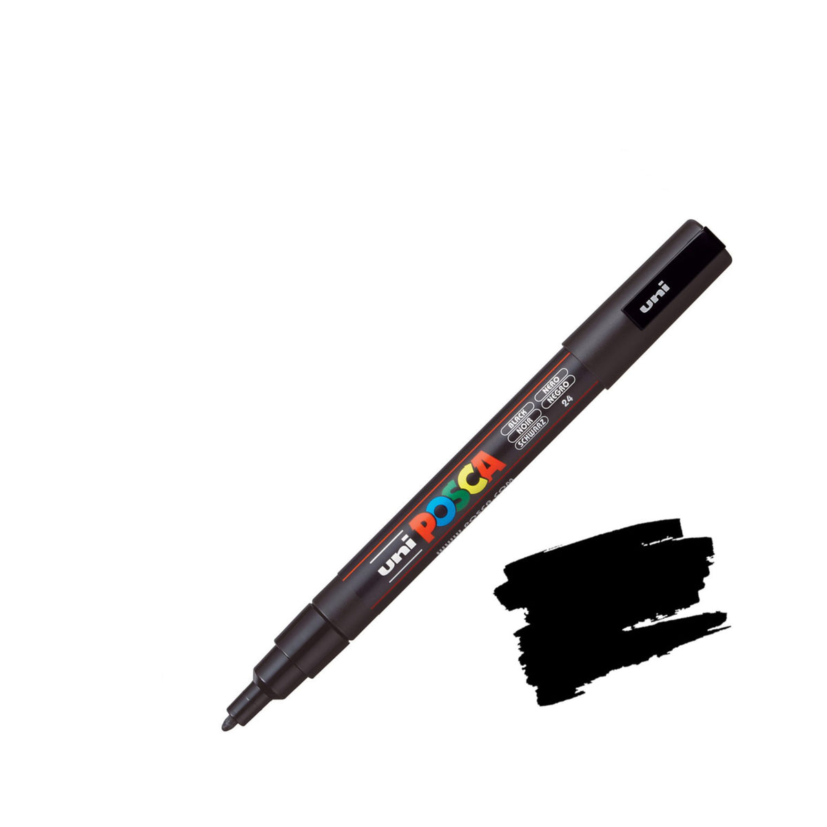 POSCA Paint Marker, PC-3M, Fine Tip, Individual Colours