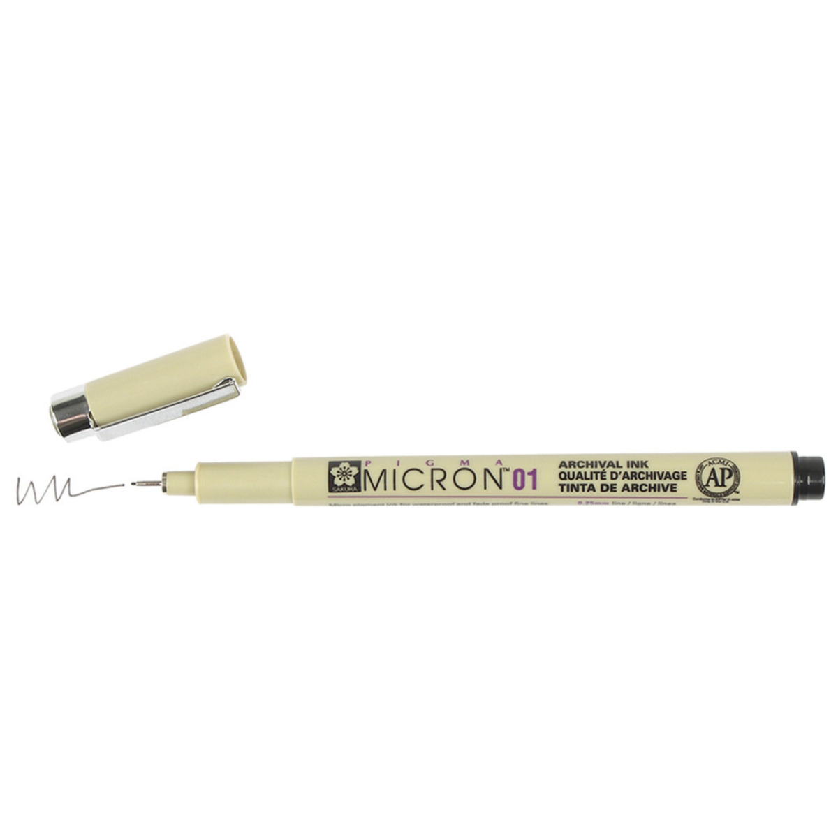 Sakura Pigma Micron Pen, Black Ink, Assorted Tips