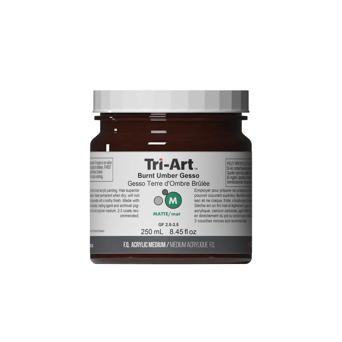 Tri-Art Burnt Umber Gesso
