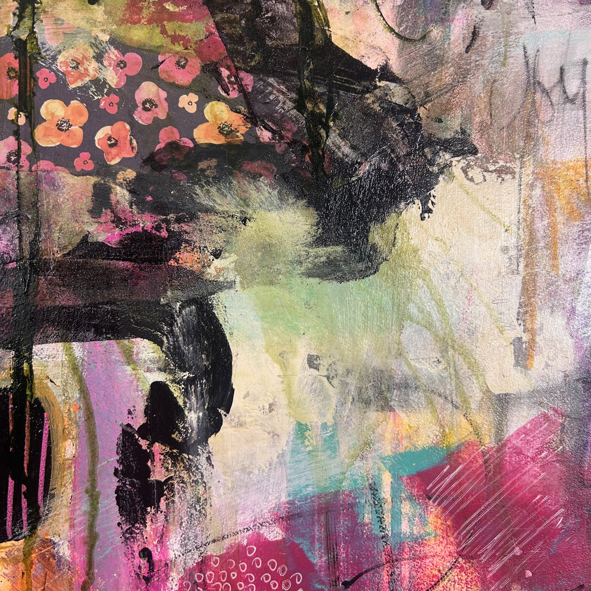 Exploring Mixed Media & Abstract Art, Level 1 (Fridays, Oct 30th & Nov 6th)